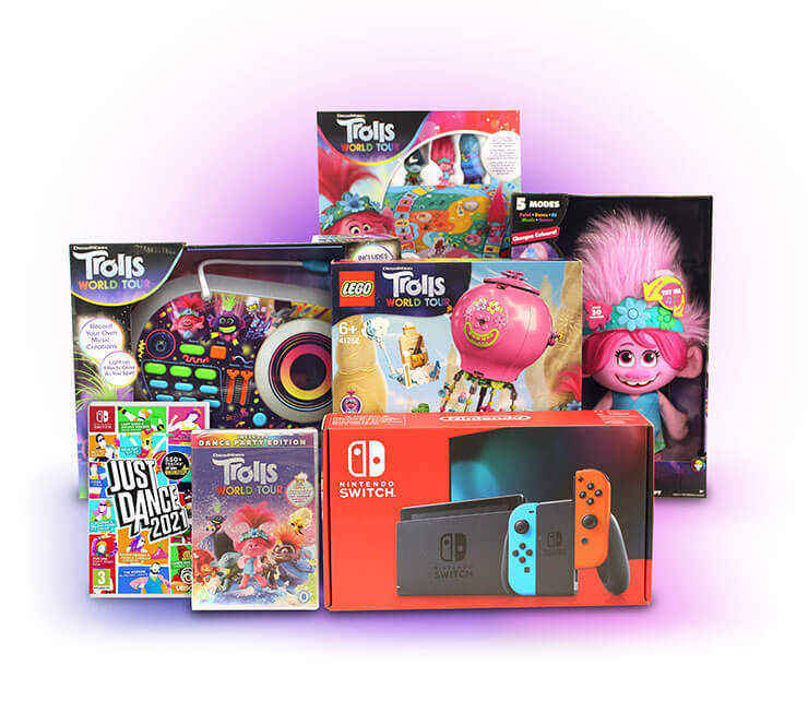 Trolls World Tour Prizes
